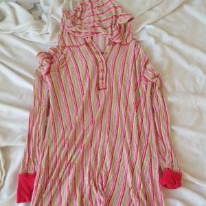 Munki Munki Children's Striped Nightgown (small)